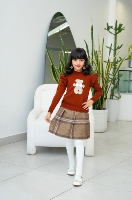 فستان شتوي تريكو